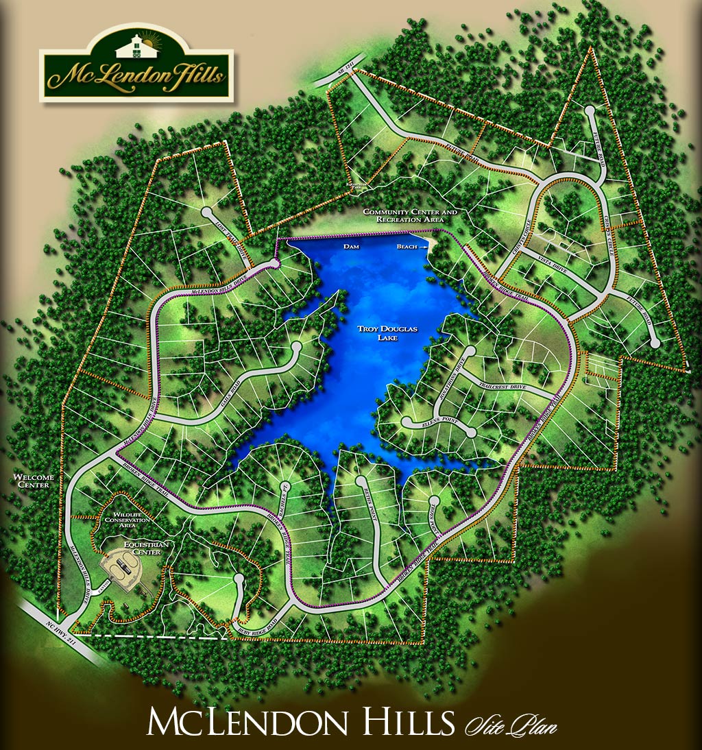 McLendon Hills site illustration