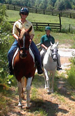 An afternoon trail ride along miles of bridlepaths throughout McLendon Hills
