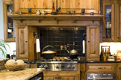 This beautiful custom kitchen is all part of the 2010 SouthernLiving® Magazine
    Houseplan - The Forestdale - built by the McLendon Hills Construction Company